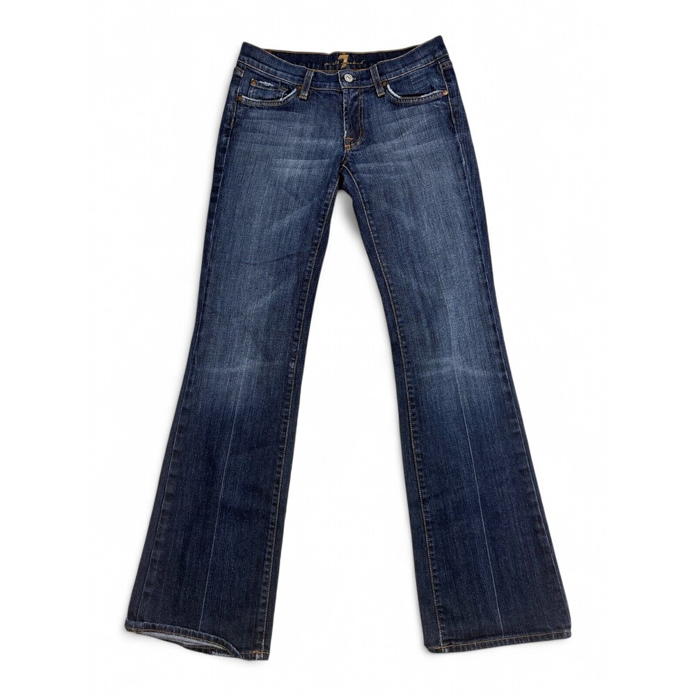 All for‎ Mankind Bootcut Jeans Women's 28 Dark Wash